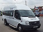 Бесплатный автобус Genser в пункт аренды автомобилей АрендаАвто-южн на Новорязанском шоссе